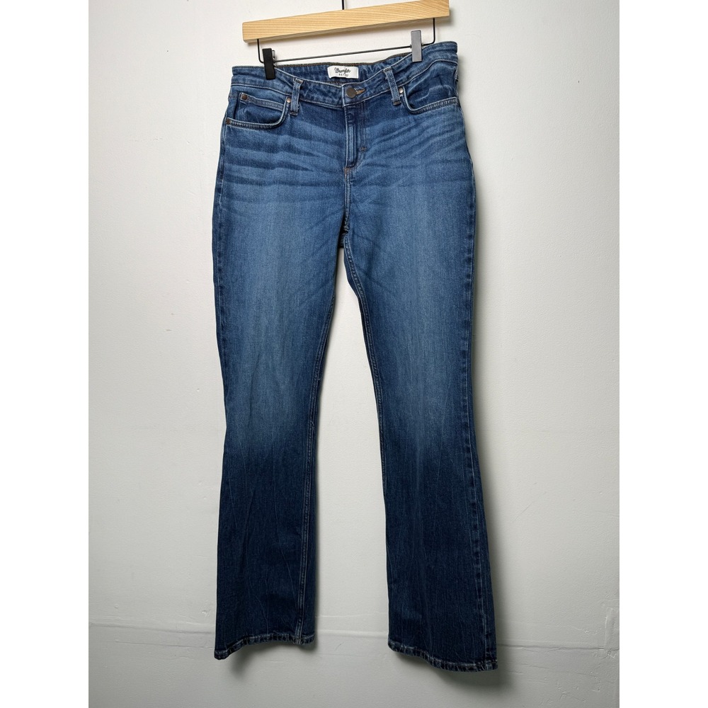 Wrangler Retro Mae Mid Rise Bootcut Jeans Medium Wash Blue 31x34 112344582